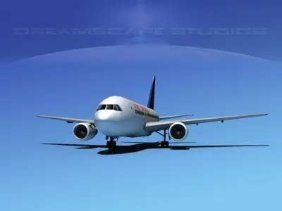 Boeing 767-200ER Air Canada 2 3D model