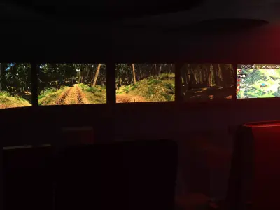 M1E3 Abrams X Tank - Interior Cockpit - Game Ready - NEW 2026 Low-poly 3D model