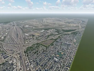 OHare International Airport 3D model