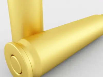 50 BMG Cartridge 3D model