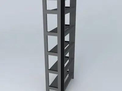 Origami shelf  Free 3D model