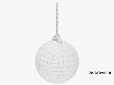 Wrecking Ball Textured 3D model