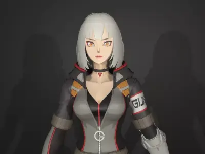 ace force silver 3D model