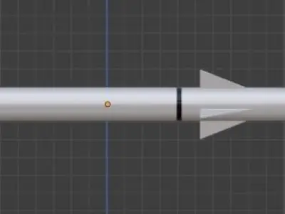 Military Missile 3D model