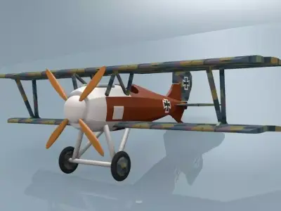 Siemens-Schuckert D III 3D model