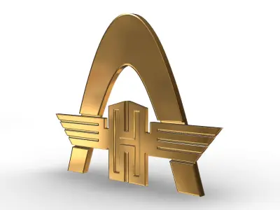 hanomag logo 3D model