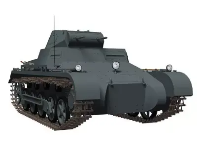 Panzerkampfwagen I Ausf B 3D model