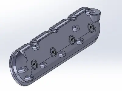 LS Valve Cover Driver side 3D model