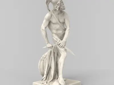 Marble Philopoemen 3d Model