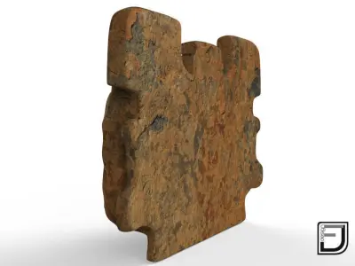 Mayan Mask Three Stages Of The Life 3D model