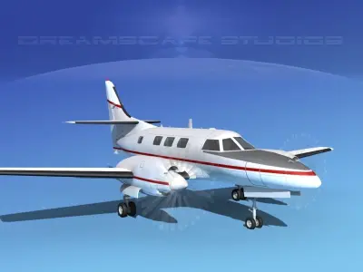 Swearingen SA226-T Merlin III V14 3D model