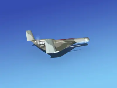 Harpy 1 UAV V05 3D model