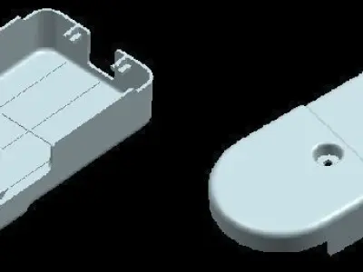 plastic part dumbiges to parametric model 3D model