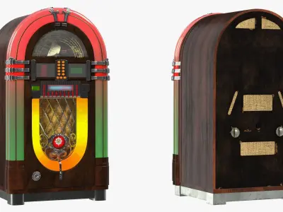 Jukeboxes Collection 3D model