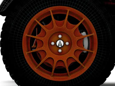 Ariel Nomad 2018 wheel 3D model