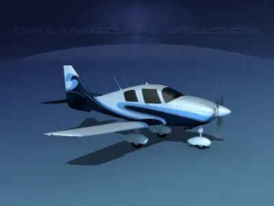 Cessna 400 TTx V08 3D model