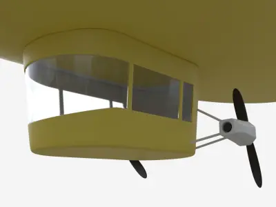 Airship 01 3D model