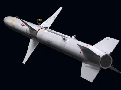 AGM-88E Missile 3D model