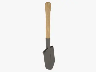 Shovel garden spade 3D model