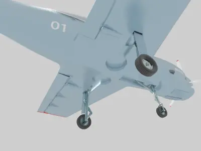 Yakolev Yak-152 - RUSSIAS NEW PRIMARY FLIGHT TRAINER - 3D model