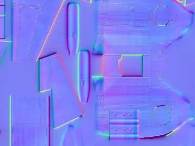 Attack Helicopter KA52 Black Shark Hokum Low-poly 3D model