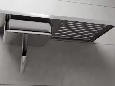 basin bathroom fan Free 3D model