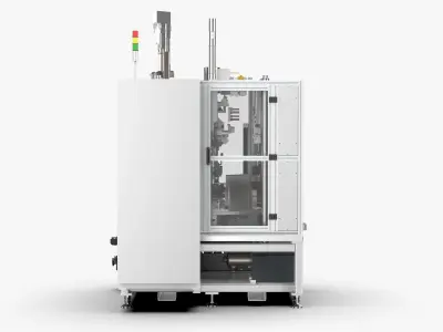 Automatic Press Fit Circlip Shaft Assembly Machine 3D model