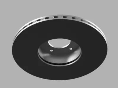 Brake rotor disk model 2 3D model