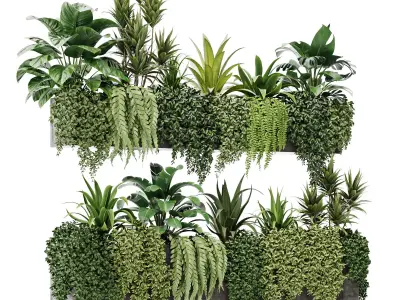 outdoor plant M04 3D model