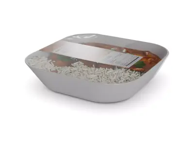 Pasties dumplings and pizzas Chicken Tikka Masala 3D model