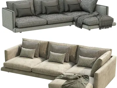 Long Island Sofa 3D model