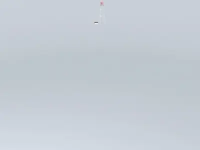 Ribérac antenna Free 3D model