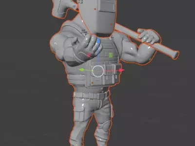 Tagilla Escape from Tarkov STL Print Figure 3D print model