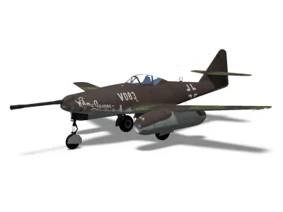 Messerschmitt Me 262 A-1aU4 3D model