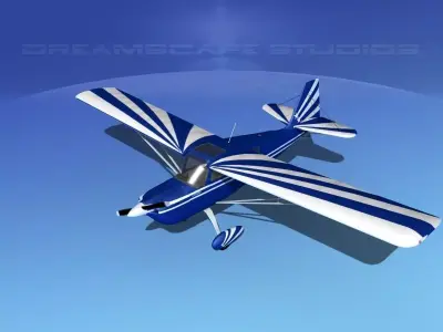 Bellanca Citabria 7KC V05 3D model