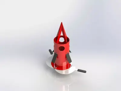 WG 0004 - FledBag big bag Dispenser Low-poly 3D model