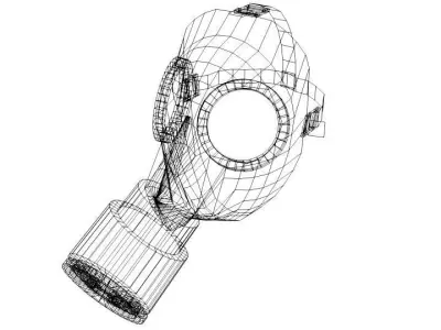 Gasmask Type 2 3D model