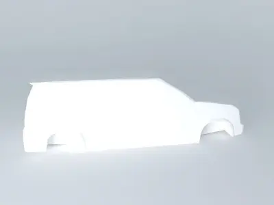 Offroad SUV Template Free 3D model