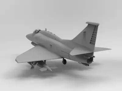 Lockheed Martin A-4AR Fightinghawk 3D print model