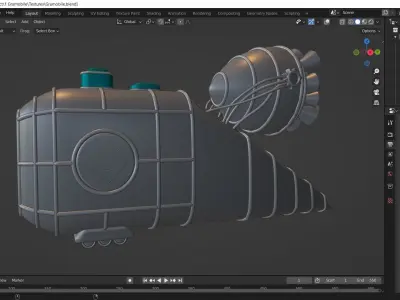Grumobile toy camera 3D model