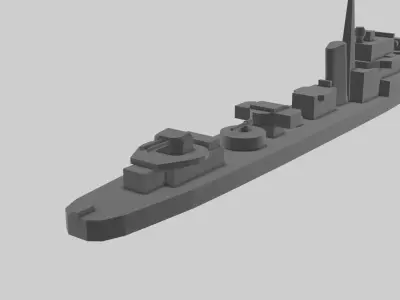 Battle of the Atlantic- British Convoy Bundle 3D print model