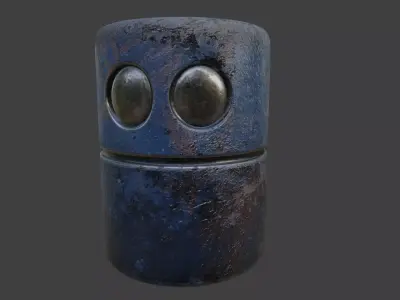 Different Cylinder Free low-poly 3D model