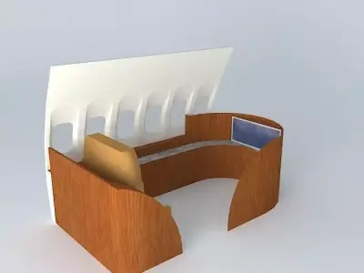 Alliance Airlines first class seat Free 3D model