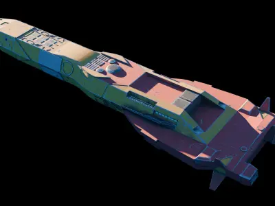 Latias Corvette Class Free 3D model