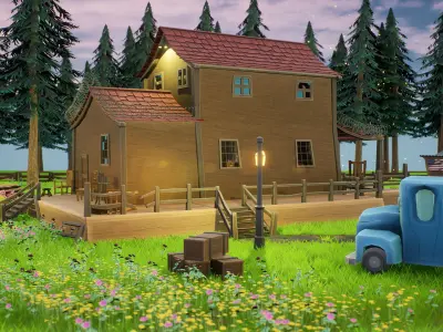 War Environment Whole Asset Set 3D model