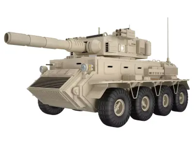 War Vehicle Concept 1 3D model