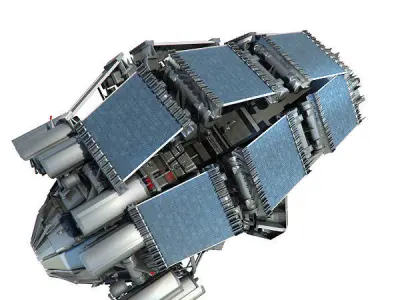 Collector Pod - Space Ship 3D model