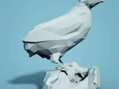 Bird Collection V3 Low Poly Models Low-poly 3D model