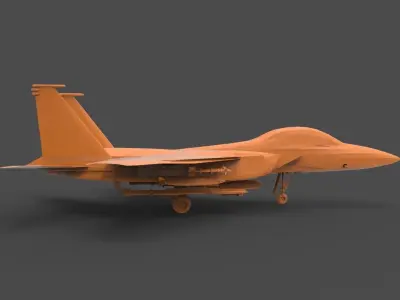 F-15 Eagle Free 3D print model