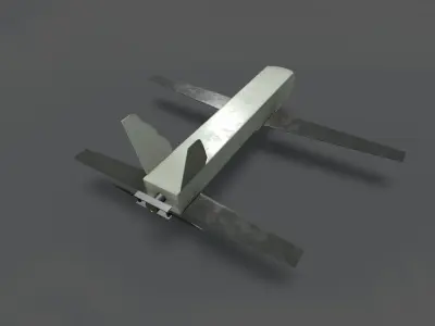 Switchblade Drone Low-poly Low-poly 3D model